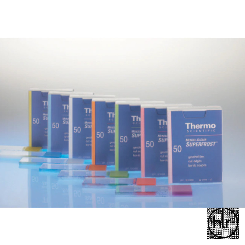 Скло предметне 76/26/1.0 мм біле поле SuperFrost Menzel-Glaser 50 шт/уп